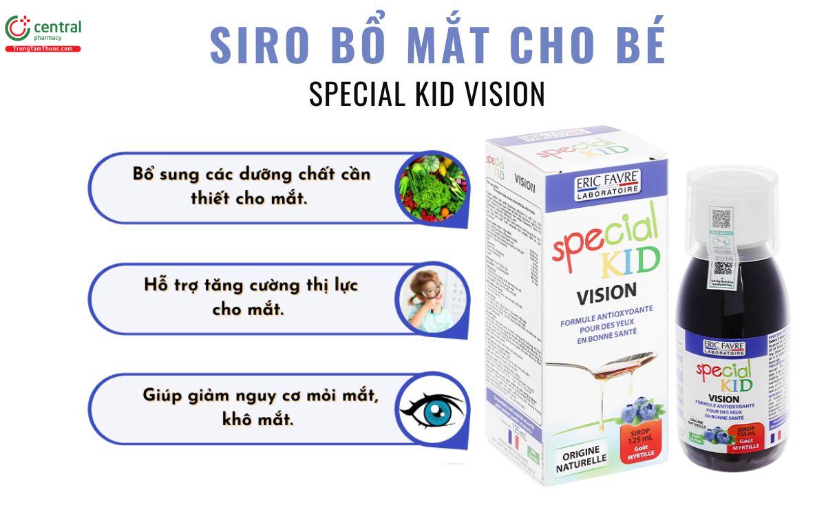 Công dụng Siro Special Kid Vision