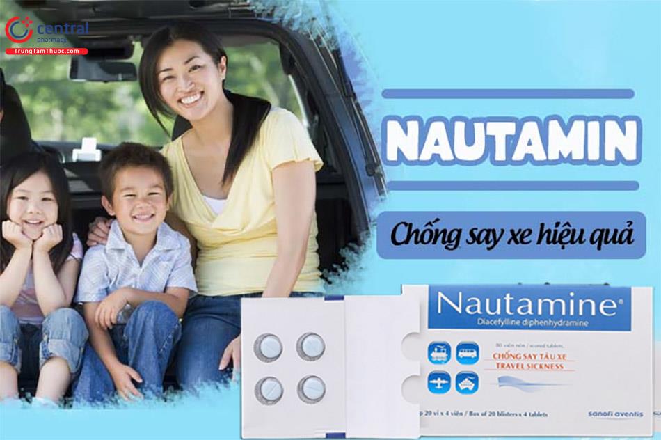 Nautamine - Thuốc chống say xe tác dụng nhanh