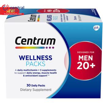 Centrum Wellness Packs Men 20+