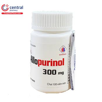 Allopurinol 300mg Domesco (lọ)