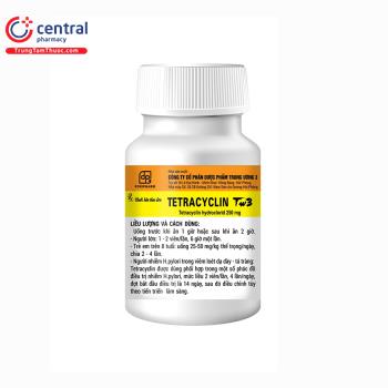 Tetracyclin TW3 (chai 180 viên)