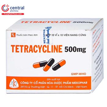Tetracycline 500mg Mekophar